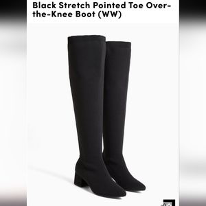 Wide Calf Sock Boots OTK